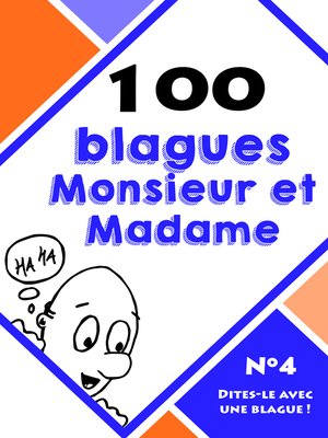 cover image of 100 blagues monsieur et madame